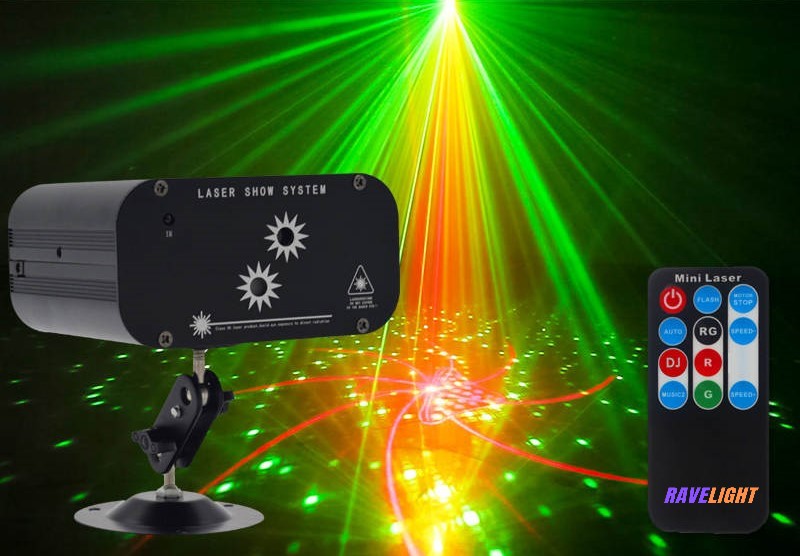 RaveLight 9-Laser Professional Party Lighting