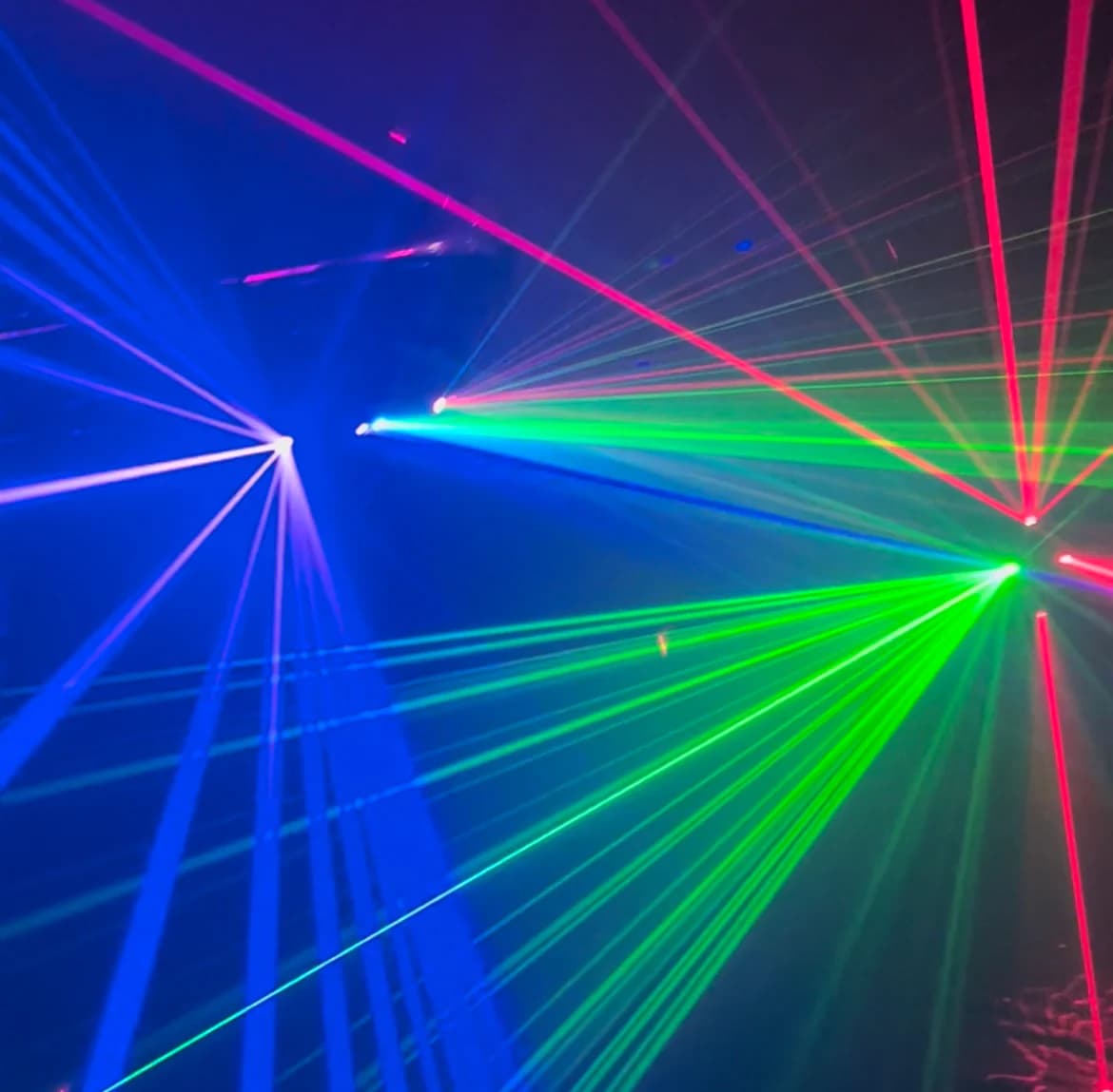 RaveLight™ 9-Laser Party Lighting Showcase 